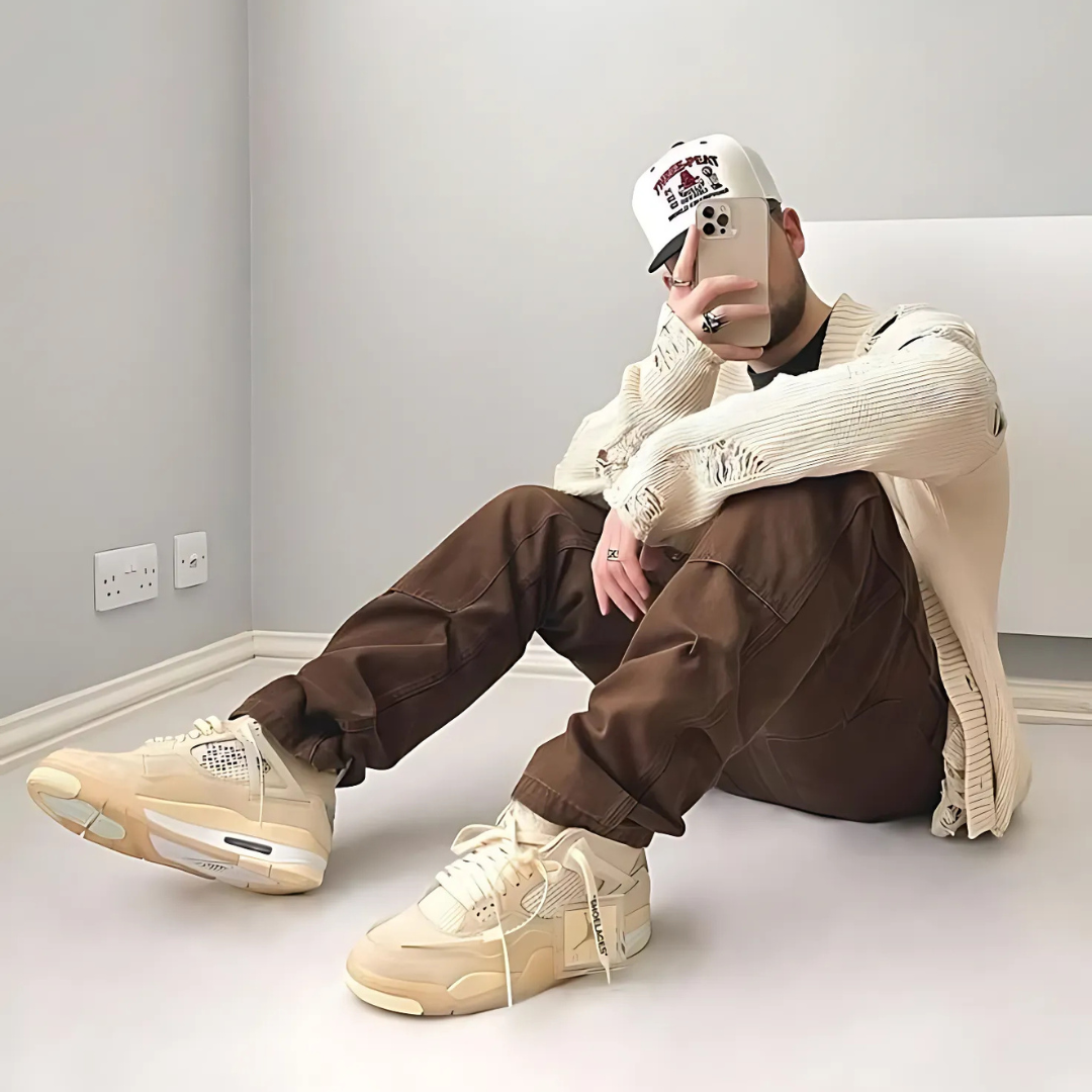 JD IV x OffWhite "Sail"