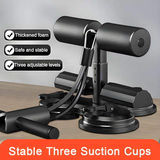 Sit-Up Assistant Bar – Home Gym Suction Fitness Rope