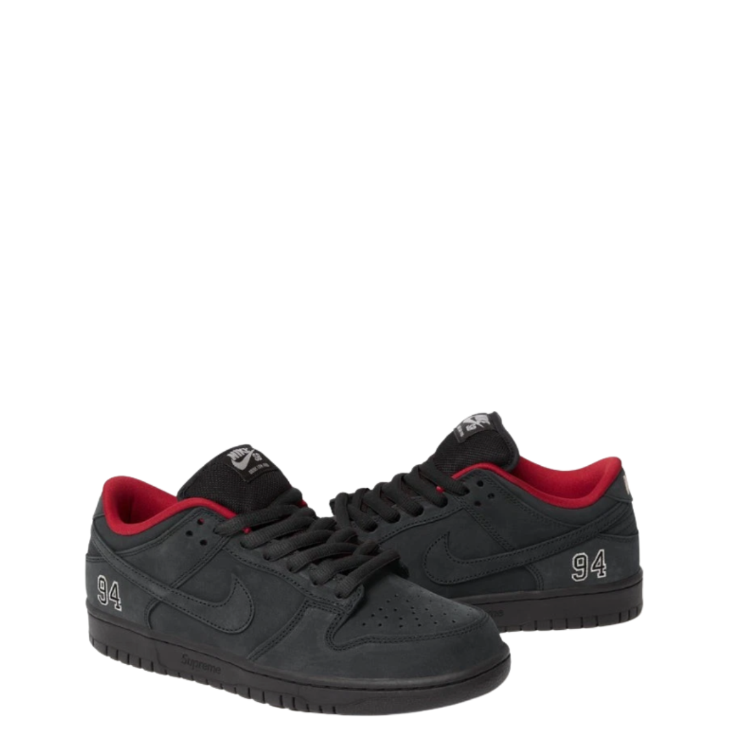 SB DUNK LOW x SUPREME 94 – BLACK